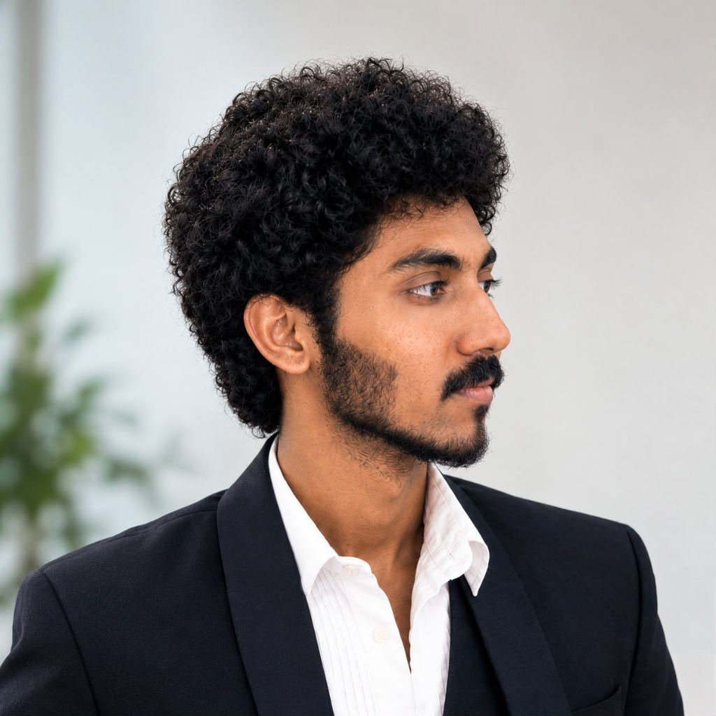 Portrait of Rejiesh Ashwanth, Co-founder and CEO of ADYK Multi Venture